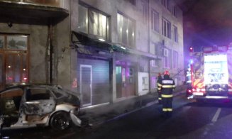 Halucinant! Incendiul de mașină din Mănăștur, pornit de un bărbat după ce s-a certat cu nevasta