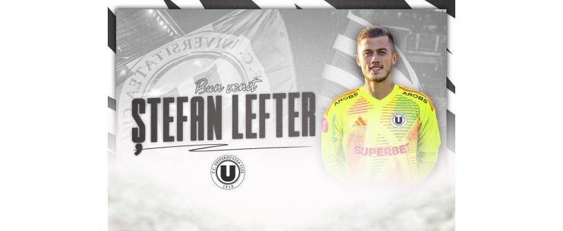 Universitatea Cluj face primul transfer al iernii. Portarul Ștefan Lefter a semnat cu „studenții”