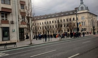 Susținătorii lui Călin Georgescu au protestat la Cluj