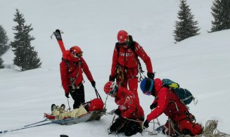Numai vacanță nu a fost pentru salvamontiștii clujeni. La câte urgențe au intervenit în vacanța de iarnă