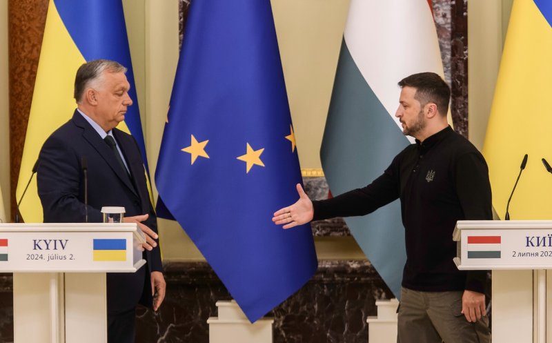 Ucraina, pregătită să ia locul Ungariei în UE și NATO