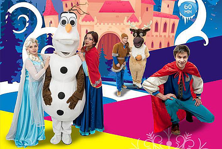 Elsa, Anna, Olaf, Kristoff și renul său prietenos aduc sâmbătă Regatul de Gheață la Cinema Dacia, în Mănăştur
