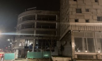 Dispare fațada de sticlă albastră! Așa va arăta sediul Băncii Transilvania din Mihai Viteazu