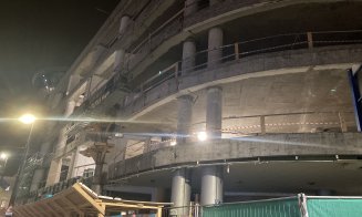 Dispare fațada de sticlă albastră! Așa va arăta sediul Băncii Transilvania din Mihai Viteazu