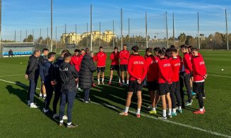 CFR Cluj, victorie în primul amical disputat în Spania