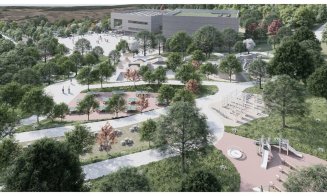 Cum va arăta HUB-ul educațional din Borhanci. Încep lucrările la creșă. Bazinul olimpic, școala gimnazială, liceul și sala de sport se află în constru
