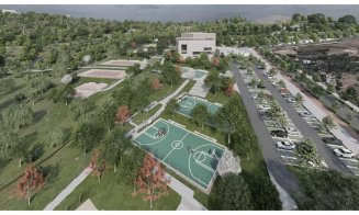 Cum va arăta HUB-ul educațional din Borhanci. Încep lucrările la creșă. Bazinul olimpic, școala gimnazială, liceul și sala de sport se află în constru