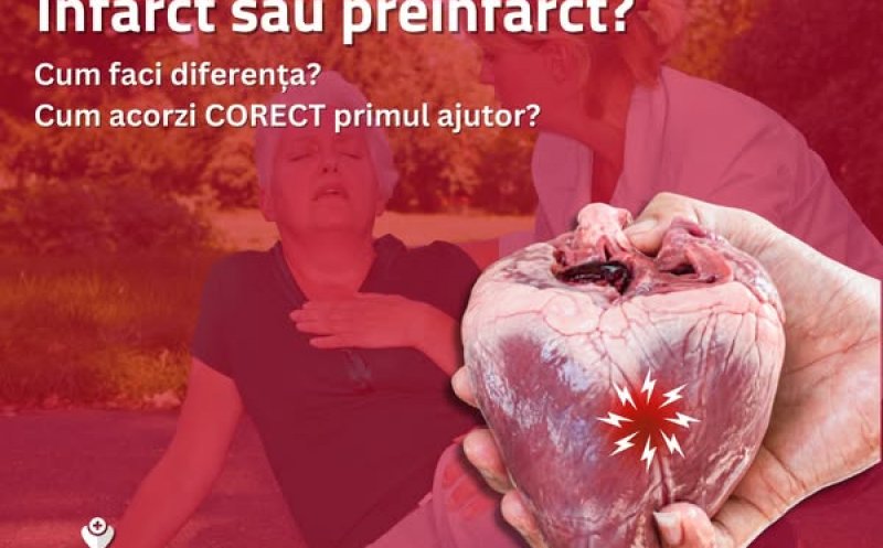Infarct sau preinfarct? Cum faci diferența și cum poți acorda primul ajutor corect