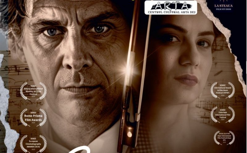 „Enescu, jupuit de viu”, cel mai premiat film românesc ajunge și la Dej
