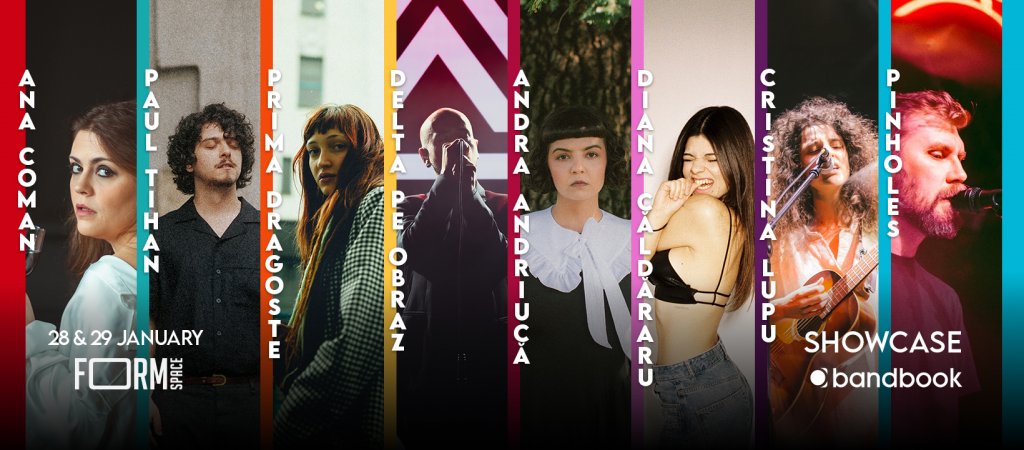BandBook organizează al doilea Showcase de artiști la FORM Space, în Cluj-Napoca
