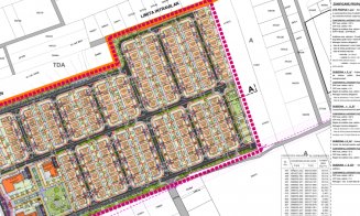 Cartier de vile, pe 10 hectare, în nordul Clujului