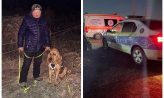 Tânărul de 19 ani, dispărut din Tăuți, găsit în pragul înghețului cu ajutorul câinilor de salvare