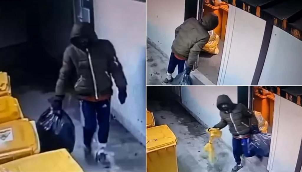 Hoțul de picioare umane de la spitalul Cantacuzino se afla de fapt la colectat pet-uri pentru garanția de 50 de bani