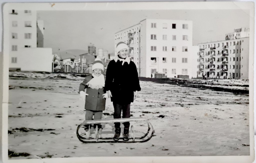 La săniuş în 1978, pe când Mănăşturul era în şantier / "Ce vremuri... frumoase amintiri"