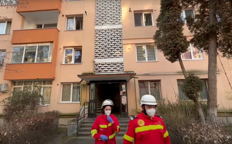 TRAGEDIE în Cluj-Napoca: INCENDIU într-un bloc de pe strada Donath / Victimă carbonizată