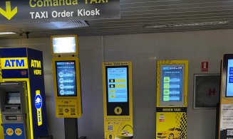 Automate pentru taxi la aeroportul Cluj. Așteptare GRATIS pentru preluare în Park and Ride