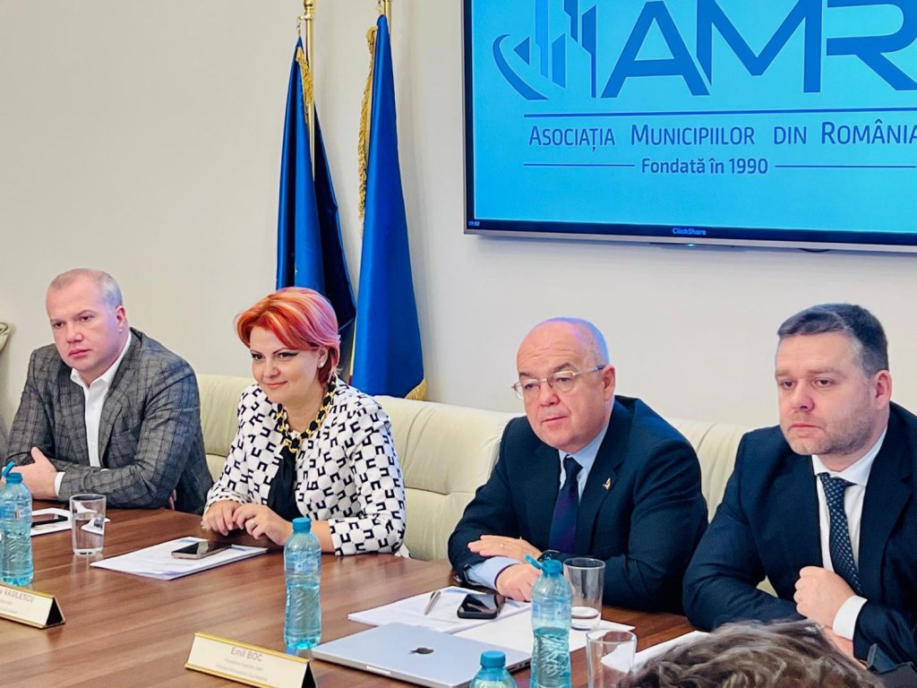 Tandem PSD-PNL la conducerea Asociației Municipiilor. Lia Olguța Vasilescu - președinte, Emil Boc - președinte executiv