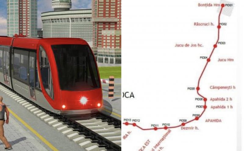 Tarcea, despre trenul metropolitan: ''îl vom putea implementa mai repede decât metroul și centura'' / Juma de oră de la Bonțida în centrul Clujului
