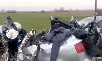 ACCIDENT cu 3 MORȚI provocat de o șoferiță de 19 ani care abia luase permisul / Impact între 2 autoturisme și un TIR