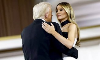 Melania Trump a impresionat cu rochia purtată la balul inaugural al președintelui