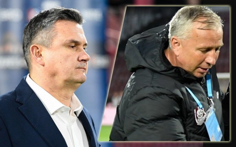 Președintele CFR Cluj, Cristi Balaj, îl pune la punct pe Dan Petrescu