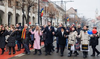 Clujul sărbătorește MICA UNIRE: ceremonie militară, spectacol folcloric și artificii de zi