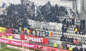 Cinci suporteri ”U” Cluj s-au bătut între ei pe stadion la meciul cu Dinamo de la București. Amendă și intedicție pe 1 an pe stadion