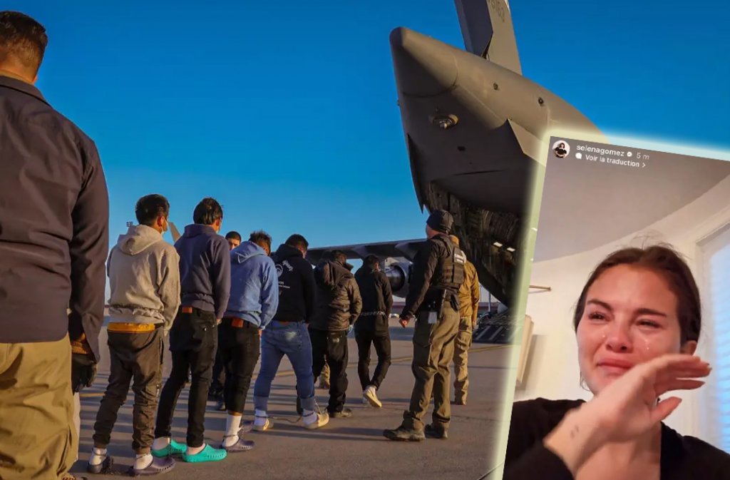 Deportări din SUA în cătușe / Selena Gomez, șocată de felul în care sunt tratați imigranții