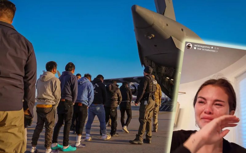 Deportări din SUA în cătușe / Selena Gomez, șocată de felul în care sunt tratați imigranții