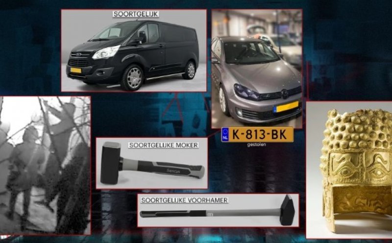 Autorii jafului de la Muzeul de Artă Drents sunt suspectaţi a fi din Olanda de Nord