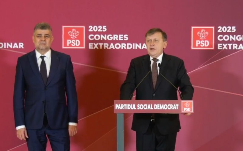 Congresul PSD a validat candidatura lui Crin Antonescu la prezidenţiale
