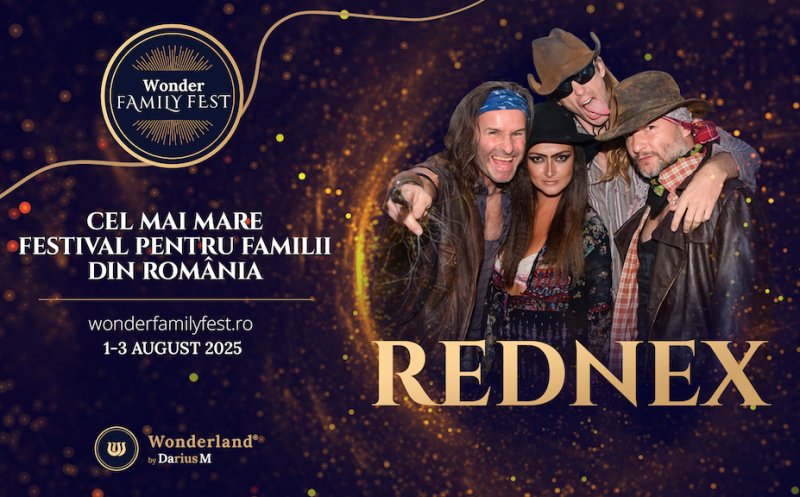 Rednex și No Mercy aduc hiturile ”Cotton Eye Joe” și ”Where Do You Go” pe scena Wonder Family Fest