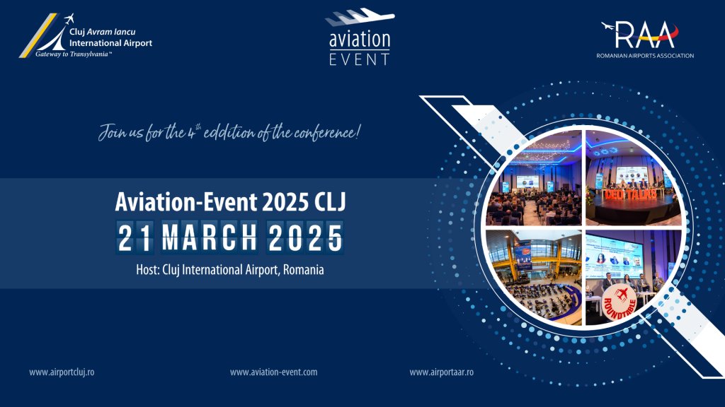 Aviation-Event 2025 CLUJ: a 4-a ediție va pune accent pe colaborare și dezvoltare în industria aviației