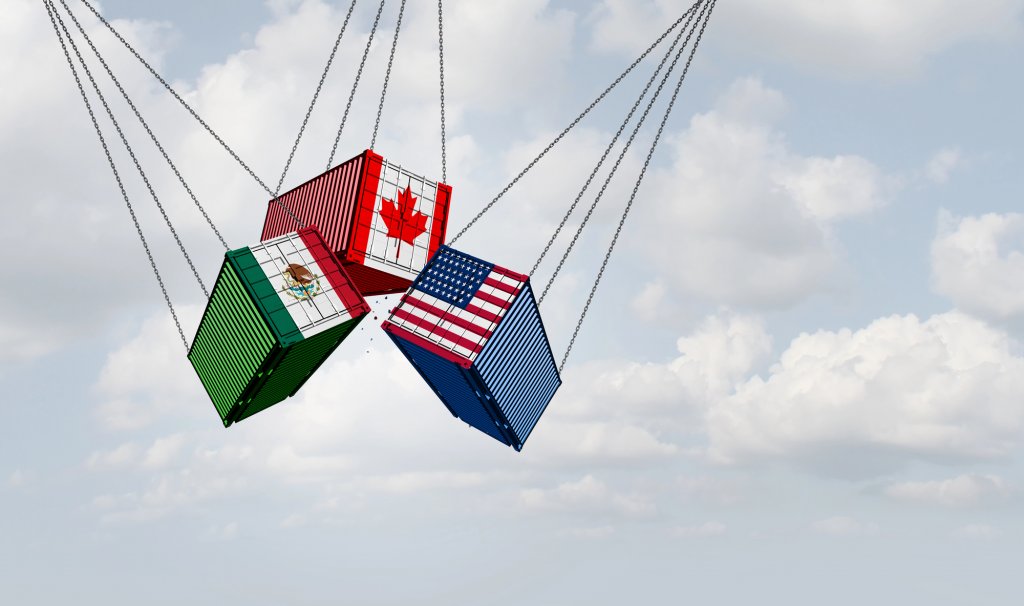 Vecinele SUA scapă temporar de taxele vamale pentru importuri. La ce acord s-a ajuns cu Mexic și Canada