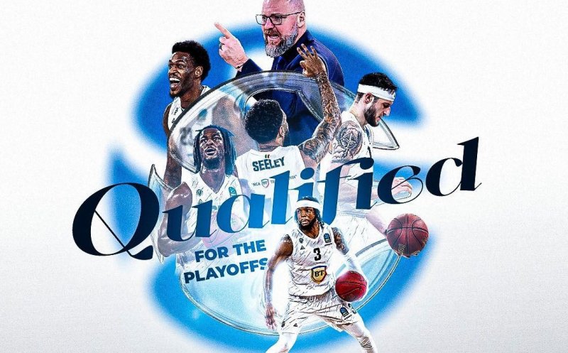 Victorie pentru U-BT la Salonic. "Studenții" s-au calificat în play-off-ul EuroCup