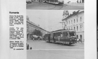 Revista "Modern Tramway" publica despre tânărul tramvai din Cluj