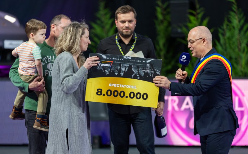 Record pentru BT Arena: 8 milioane de spectatori. Un clujean norocos a câștigat un golden ticket pentru anul 2025