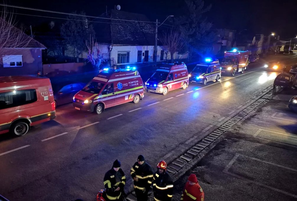 De la bal au ajuns direct la spital. Plan roșu de intervenție într-un județ vecin Clujului