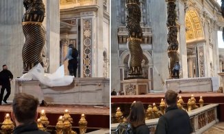 Un român a vandalizat altarul Bazilicii Sfântul Petru din Vatican