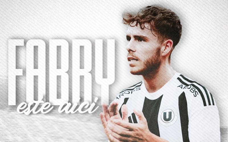 Mutare de ultimă oră. Andrej Fabry, transferat de Universitatea Cluj
