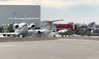Avioane ciocnite pe pistă. Un mort şi patru răniţi