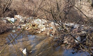 Spectacol mizerabil pe albia Someșului de la Gilău spre Floreşti / Repetenţi la relaţia cu natura
