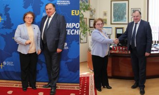 Ambasadorul Albaniei în vizită la Universitatea Tehnică din Cluj-Napoca