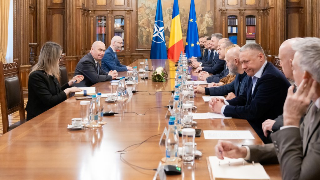 Ilie Bolojan, întâlnire oficială cu oamenii de afaceri. Ce asigurări le-a dat președintele interimar al României