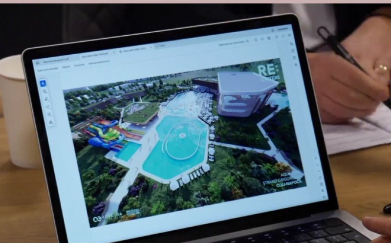 78 milioane de euro va costa Aquapark-ul din Grigorescu Cluj-Napoca