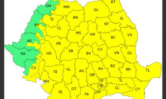 Ger în aproape toată ţara, până luni seară/ Temperaturile vor scădea până la minus 18 grade