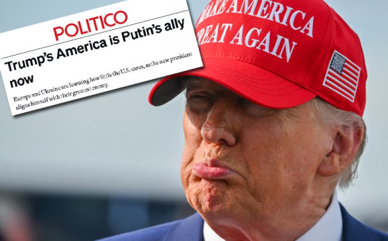Politico: America lui Trump s-a aliat cu Putin