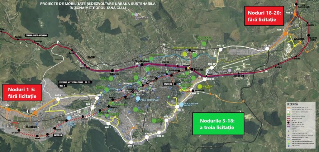 S-A DECIS câștigătorul pentru tronsonul II al Centurii Metropolitane Cluj-Napoca? Ce spune PRO Infrastructura despre bani și reușită