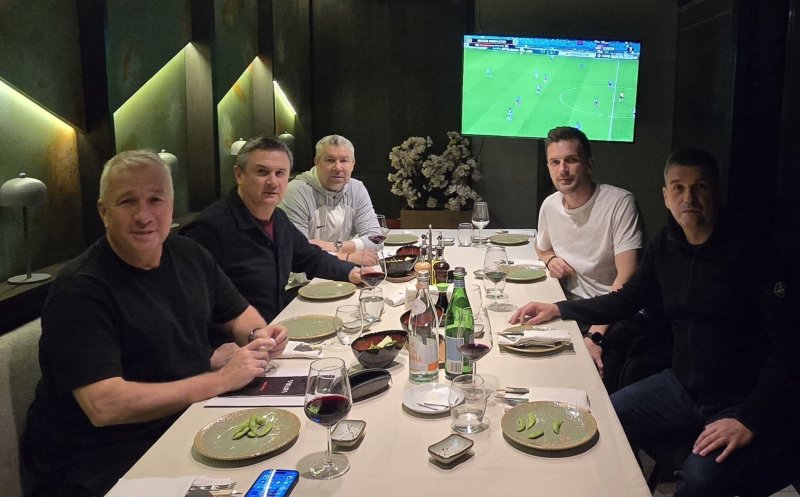 Marea împăcare în Gruia. Dan Petrescu, la aceeași masă cu Cristi Balaj
