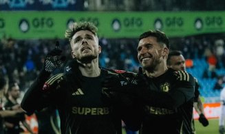 "U" Cluj, victorie la limită în fața Oțelului. Debutantul Fabry, omul de trei puncte